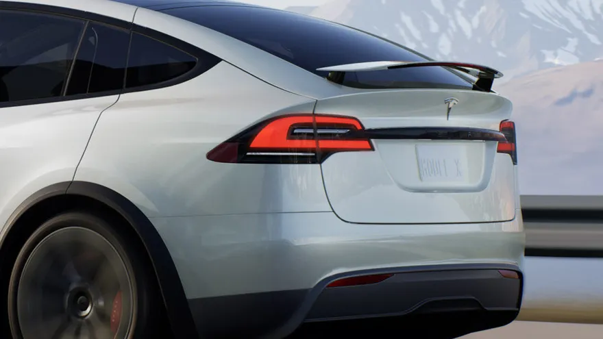 Afbeelding van de tesla model X
